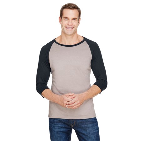 Anvil Adult Triblend 3/4-Sleeve Raglan T-Shirt - 6755