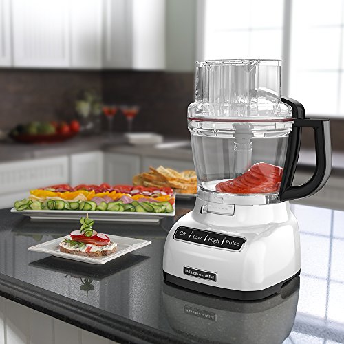 KitchenAid 13-Cup Food Processor, White thumbnail