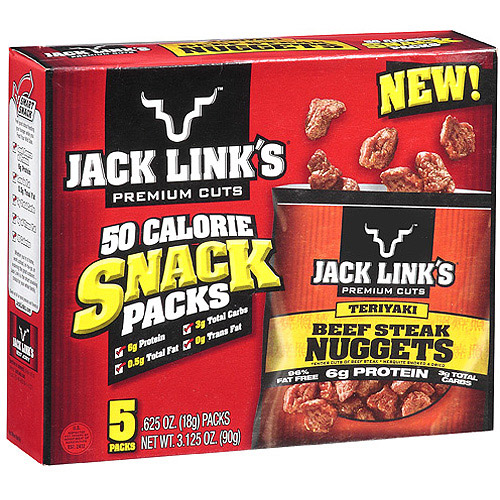 Jack Link's Teriyaki Beef Steak Nuggets, 0.625 Oz., 5 Count