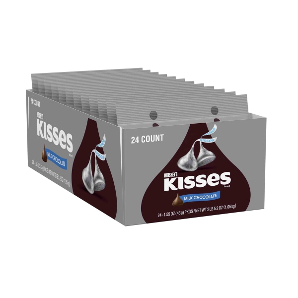 Hershey - Kisses - 1.55 Oz - 24 Count