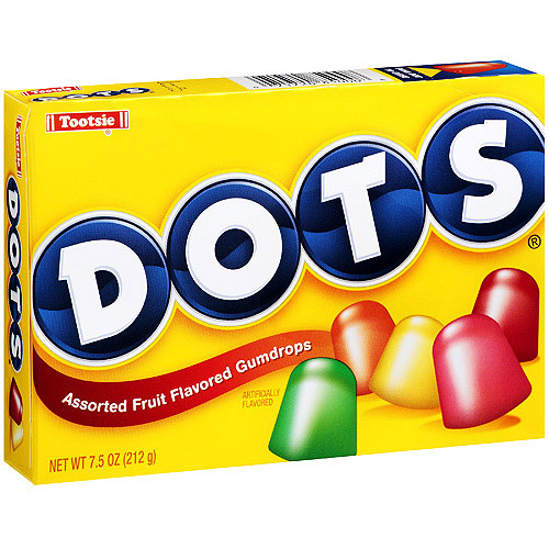 Tootsie Dots  Assorted Fruit Flavored Gumdrops  7.5 Oz