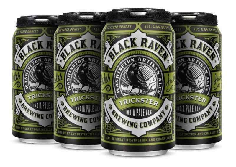 Black Raven Brewing Company Trickster IPA, 6 Pk, 12 Fl Oz