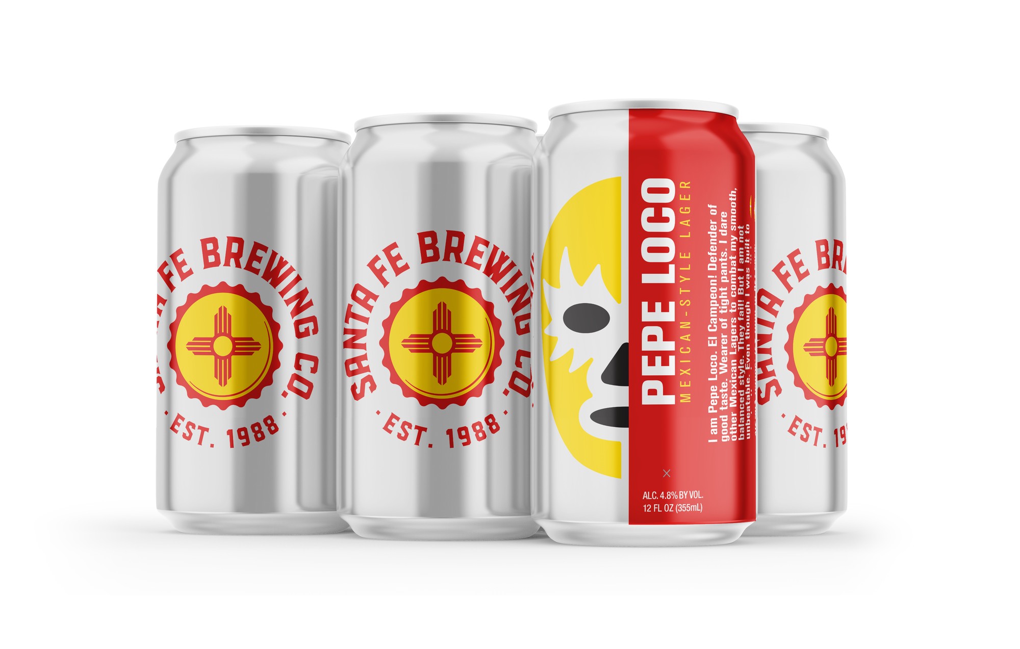 Santa Fe Pepe Loco Beer 6 Pack, 12 Fl Oz Cans