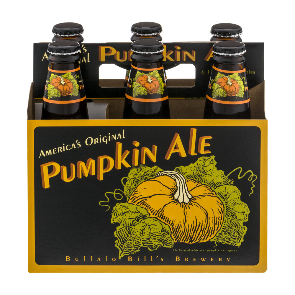 Buffalo Bill's Brewery Pumpkin Ale, 6 Pack, 12 Fl Oz Bottles