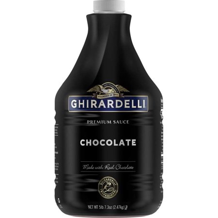 Ghirardelli Chocolate Flavored Sauce, Chocolate, 87.3-Ounce Package (packaging May Vary)