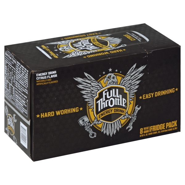 Full Throttle Original Energy Drink, 16 Fl. Oz., 8 Count