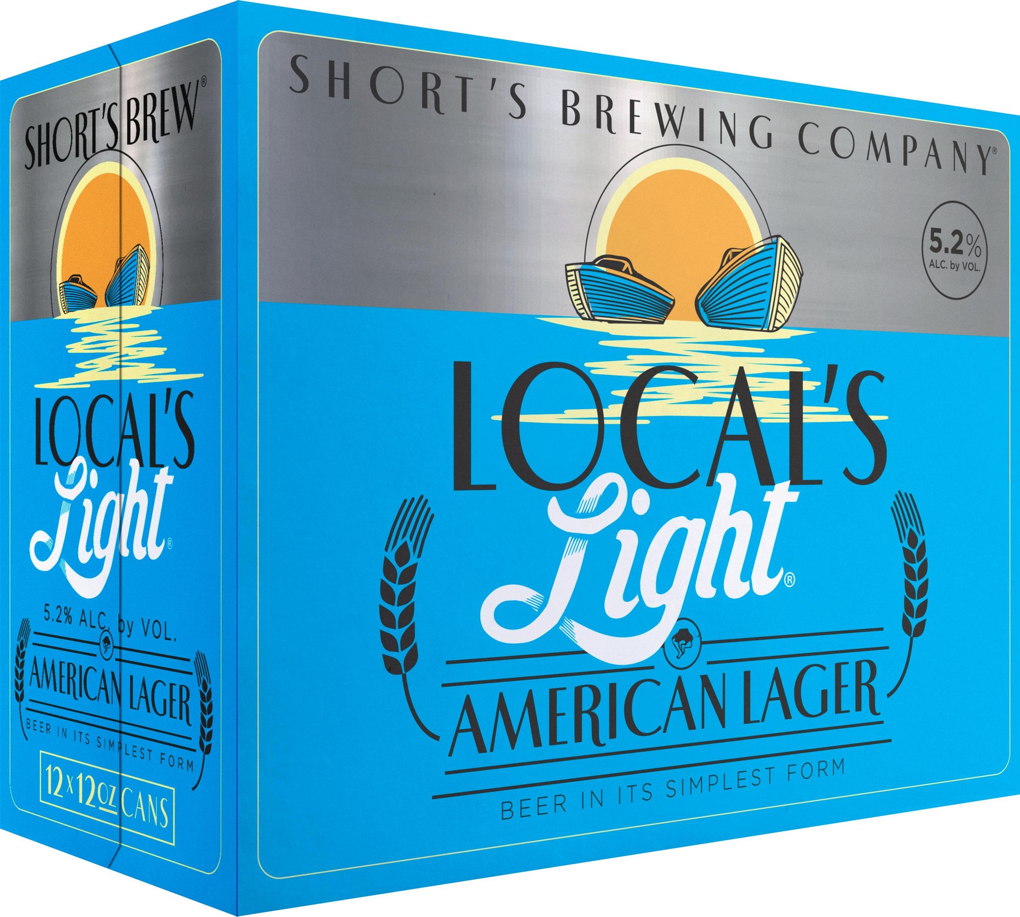 Short's Brewing Company Shorts Locals Light Lager - Beer - 12x 12oz Cans