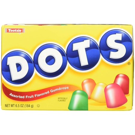 Dots Assorted Fruit Gumdrops Candy, 6.5 Oz