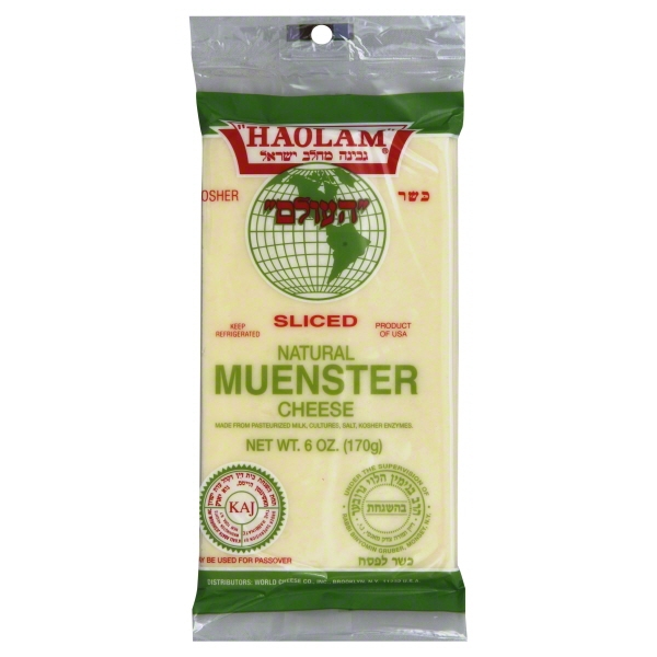 Haolam Muenster Sliced Natural Cheese