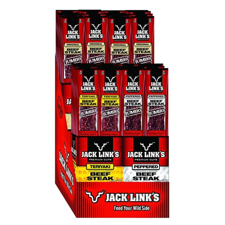 Jack Link’s Beef Steaks, 24 Original, 6 Pound