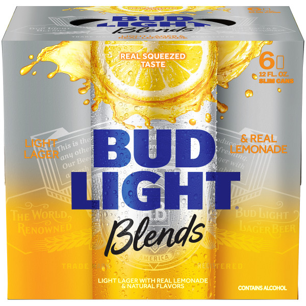Bud Light Blends Light Lager 6-12 Fl. Oz. Cans