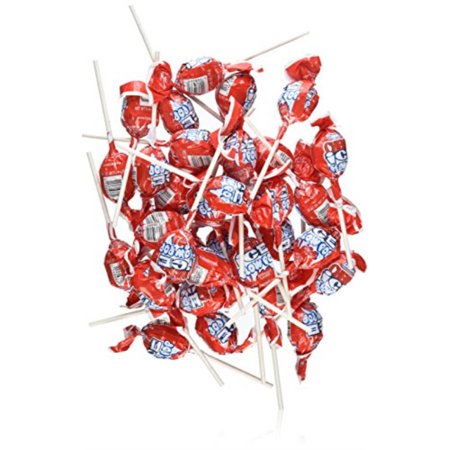 Charms Blow Pop Sucker Lollipops Cherry Ice Flavor 48 Count Box