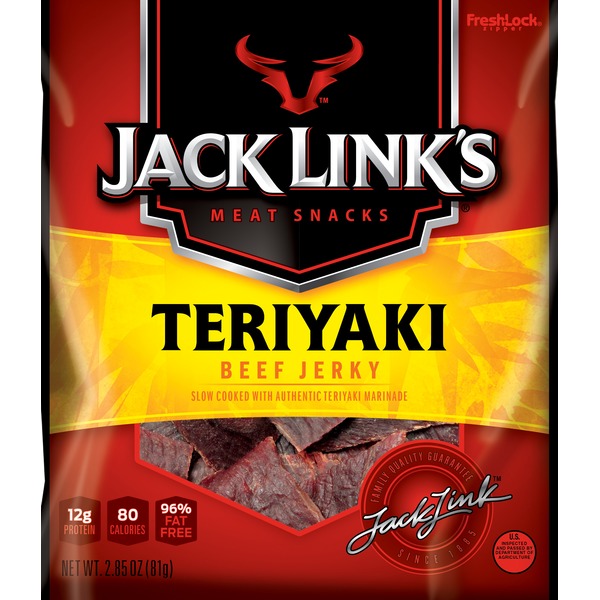 1 of Jack Link's Beef Jerky Teriyaki 2.85 Oz