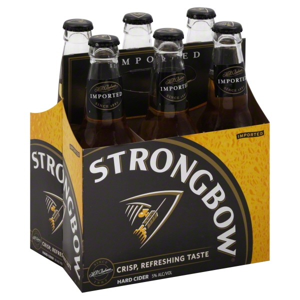Strongbow Dry Cider, 6 Pack, 12 Fl Oz