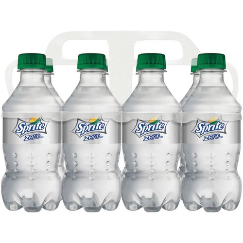 Sprite Zero Sugar Lemon Lime Soda Pop  12 Fl Oz  8 Pack Bottles