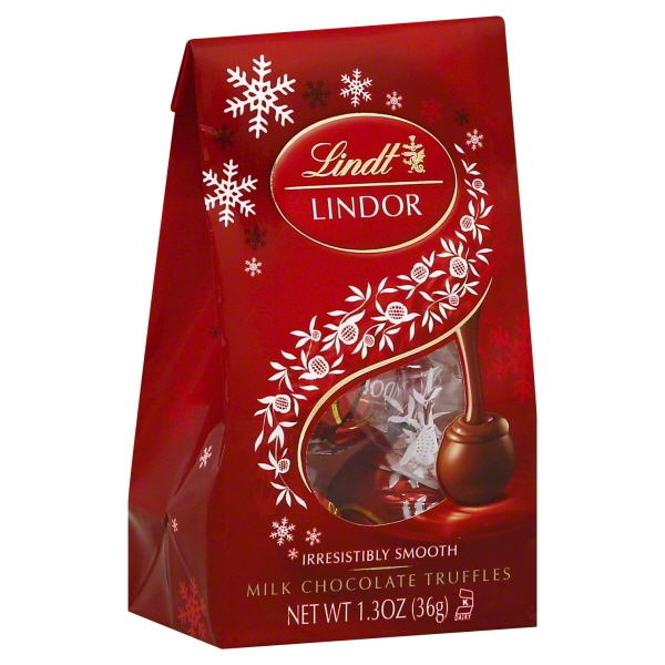 Diet info for Lindt Lindor Milk Chocolate Truffles, 1.3 Oz. - Spoonful