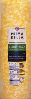 Prima Della Mini Colby Jack Cheese, Deli Sliced