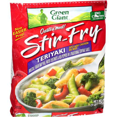 Green Giant Stir-Fry Meal Teriyaki w/Vegetables Add Your Own Chicken Or Beef, 19 Oz