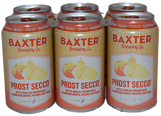 Baxter Seasonal Prost Secco Sour Ale, 6 Pack, 12 Fl Oz Cans