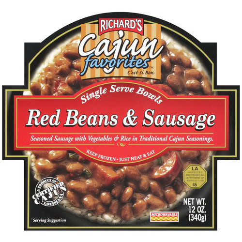 FODMAPs, Gluten & More Richard's Cajun Favorites Red Beans & Sausage