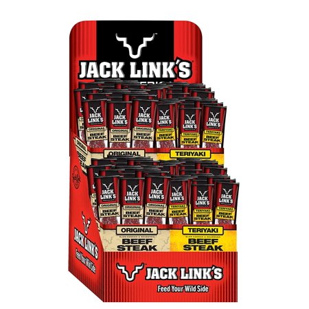 Jack Link’s Beef Steaks 24 Original, 3 Pound