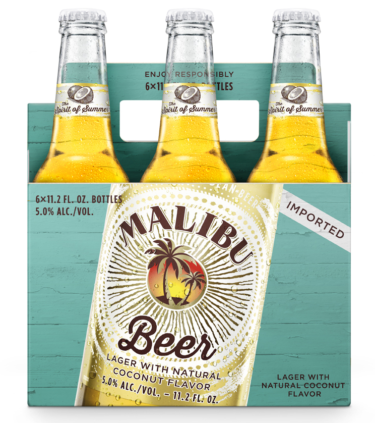 Malibu Beer, 6 Pack, 12 Fl Oz Bottles