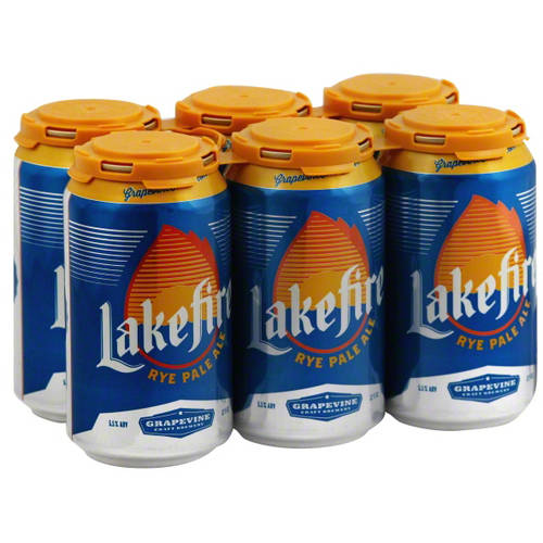 Grapevine Lakefire Rye Pale Ale, 6 Pack, 12 Fl Oz