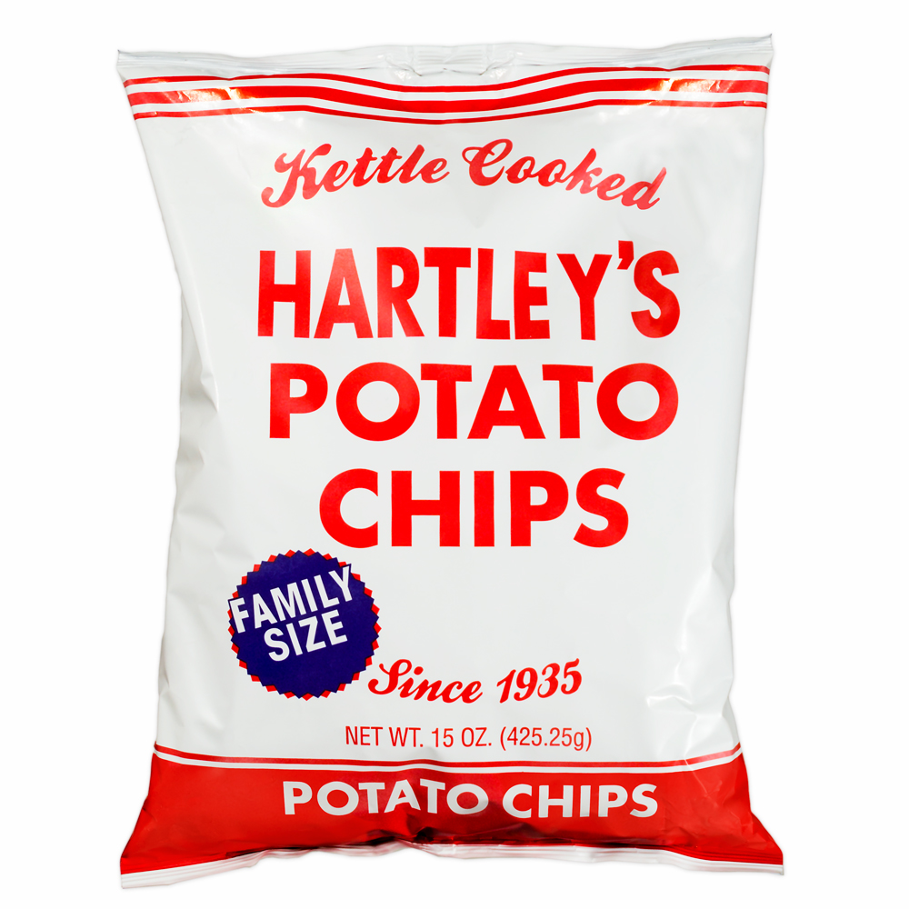 Potato Chips, Kettle Cooked, Family Size