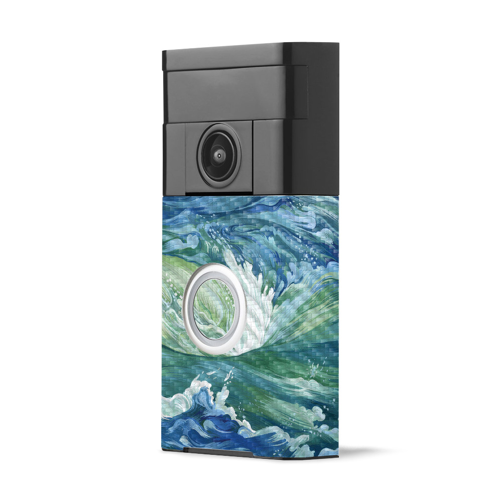 Abstract Pop Art Collection of Skins for Ring Video Doorbell