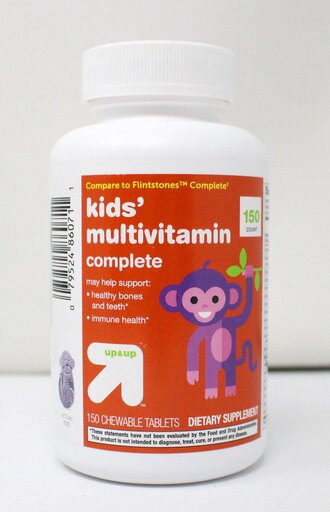 Up & Up Kids' Multivitamin Complete 150 Chewable Tablets