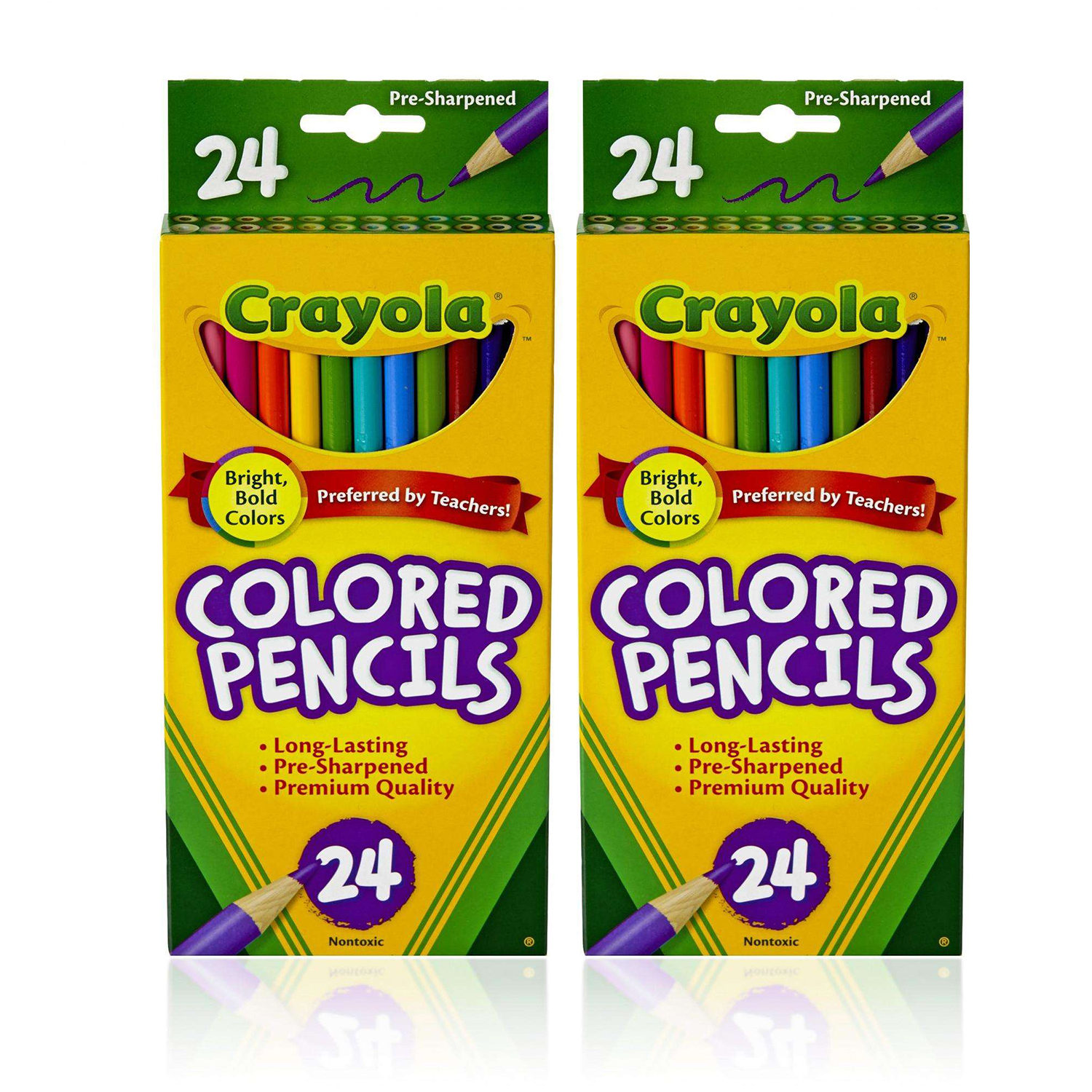Crayola Colored Pencils 24 Ct. (Pack of 2)