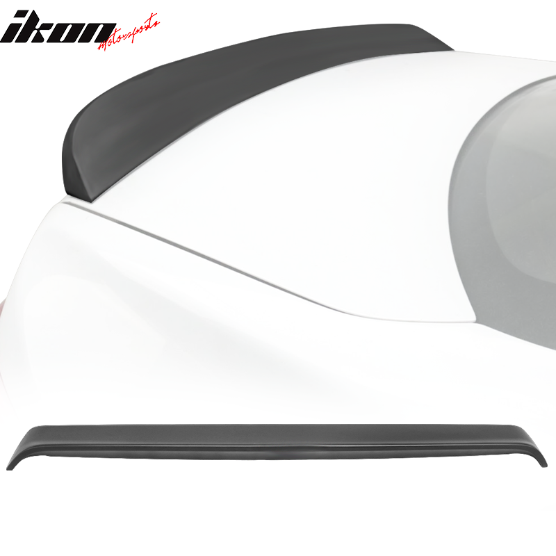 Ikon Motorsports Compatible with 08-23 Dodge Challenger Rear Trunk Spoiler Wing Lid Unpainted ABS 2008 2009 2010 2011 2012 2013 2014 2015 2016 2017 20