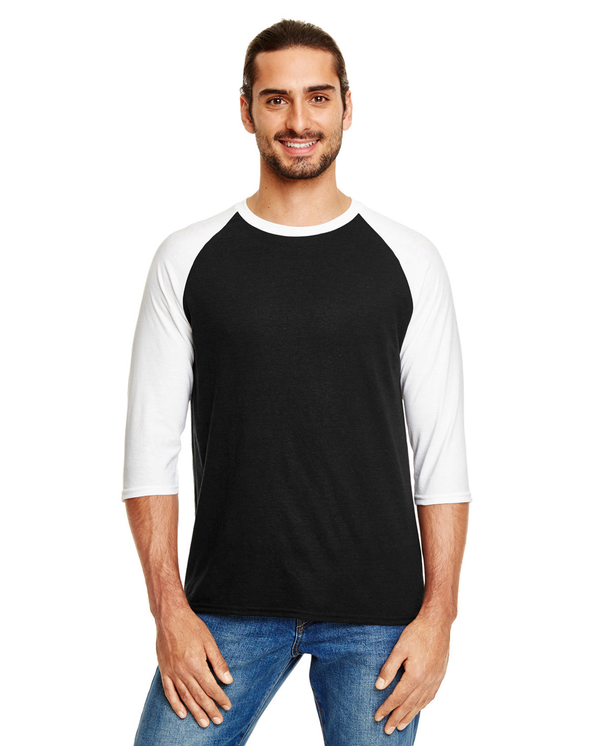 Anvil Adult Triblend 3/4-Sleeve Raglan T-Shirt - 6755