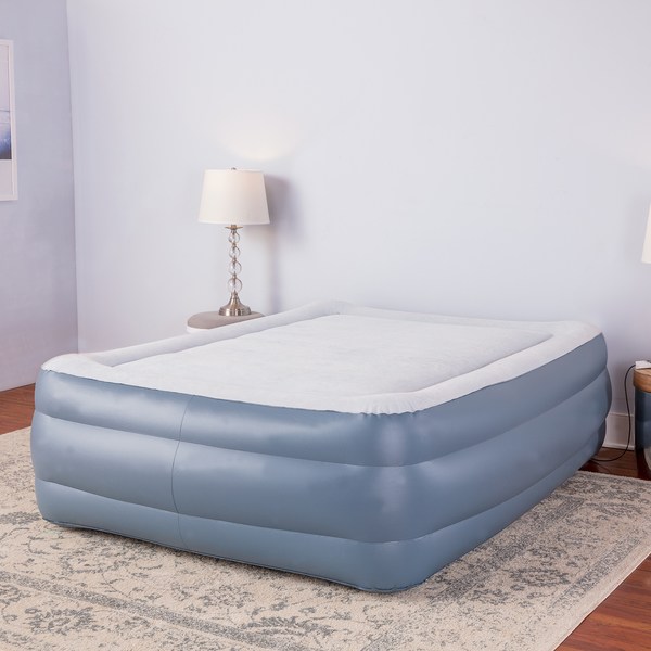 Sharper Image Premier Memory Foam 24-inch Queen-size Air Bed