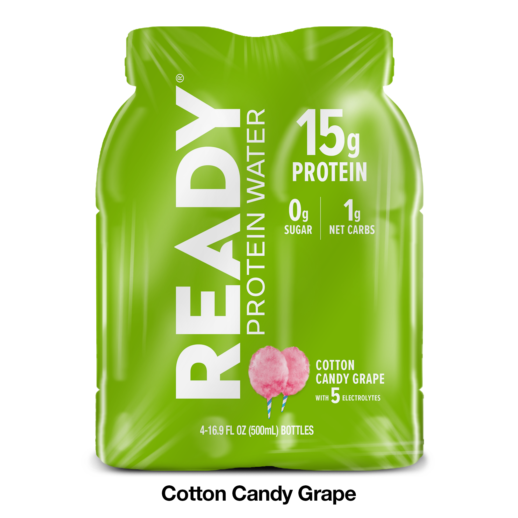 FODMAPs, Gluten & More Ready Nutrition Ready Protein Water, Cotton