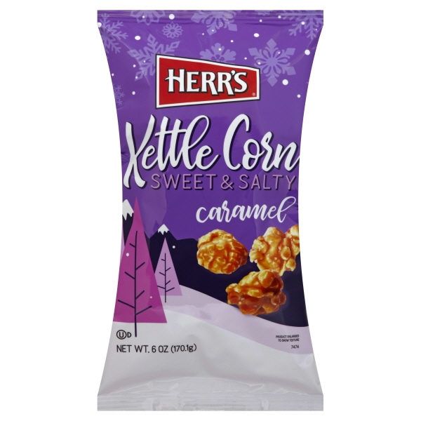 Herr's 6oz Holiday Caramel Kettle Corn