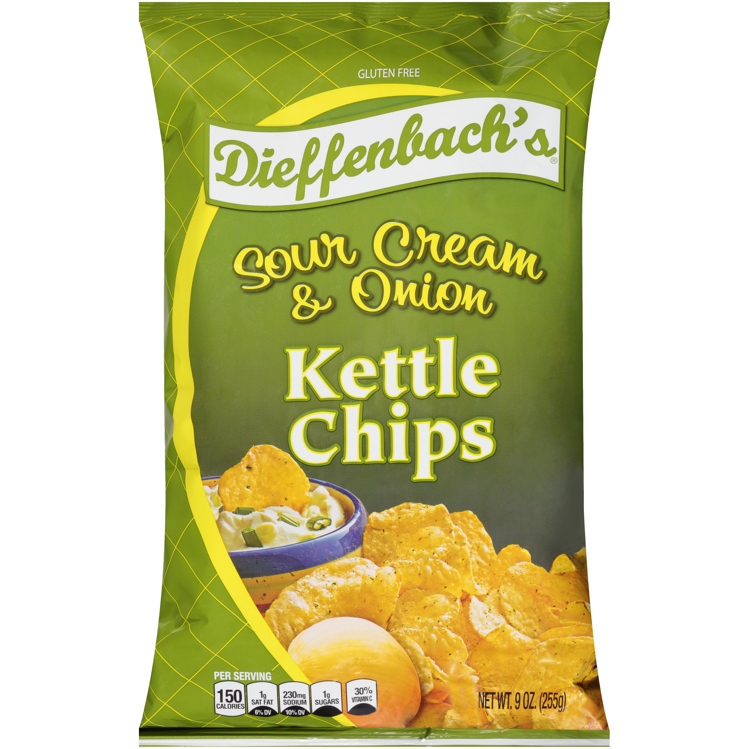 Kettle Chips Sour Cream and Onion
