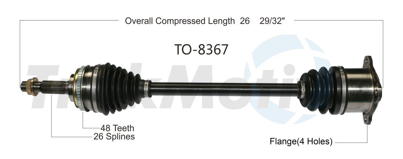 Surtrak Axle to-8367 - Surtrak Axle to 8367 Axle