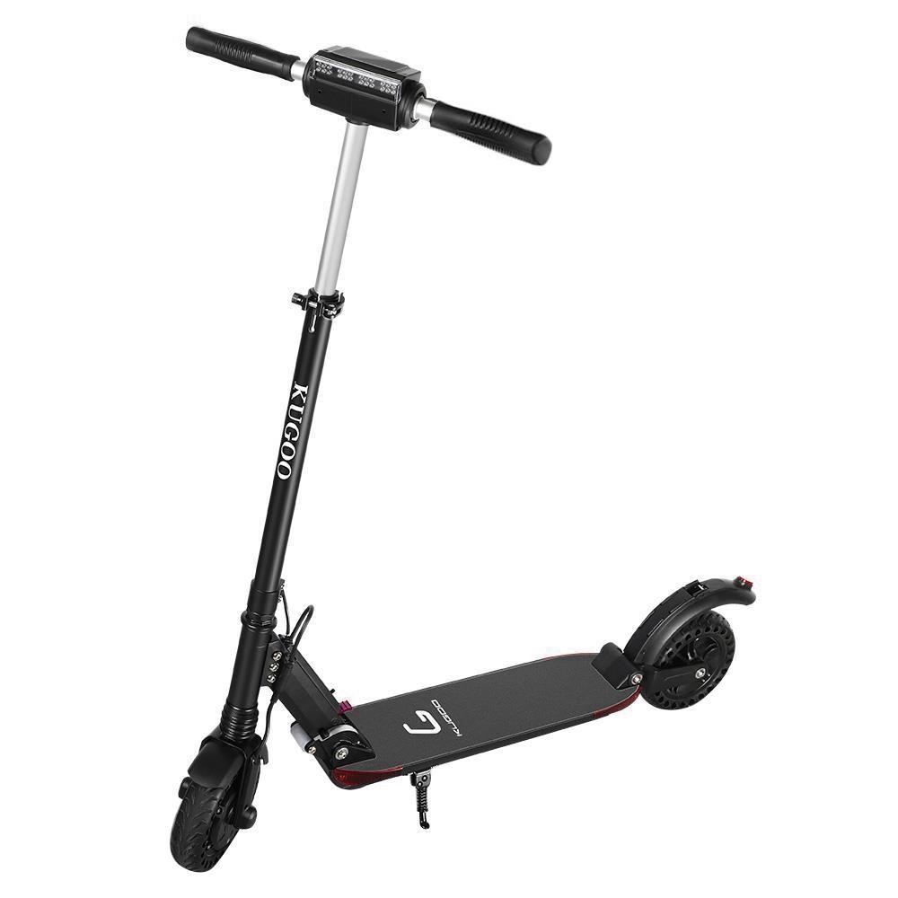 Kugoo S1 Pro Folding Elektro-Scooter 350W Motor-LCD Display 3 Speed-Modi Max 30 Km / H - Schwarz