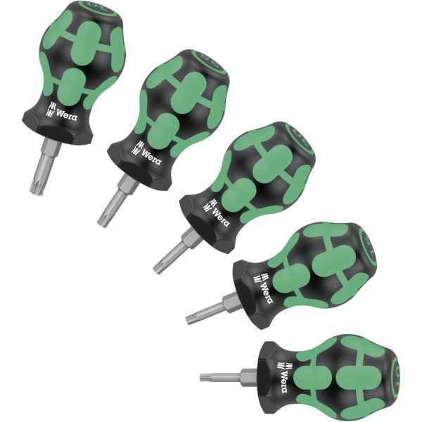 Wera 008876 Torx Stubby Set 1  5 Pieces