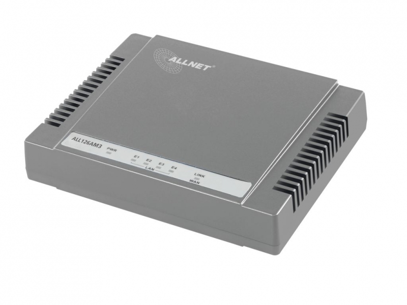 ALLNET ALL126AM3 VDSL2 Master Modem - Router - DSL-Modem - 4-Port-Switch