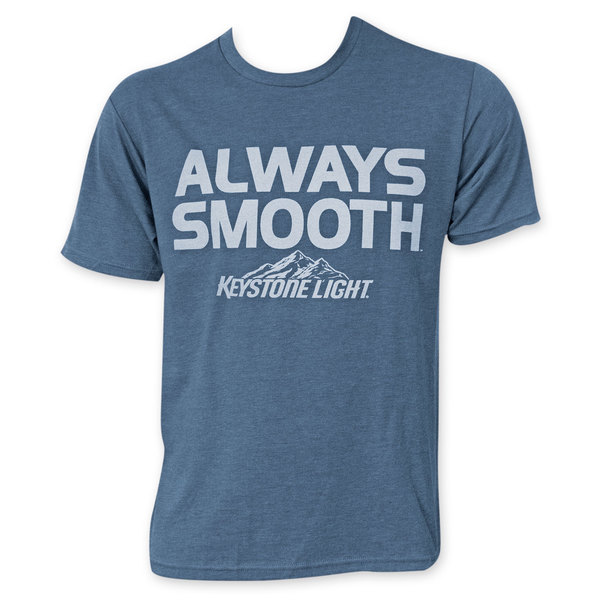 Keystone Light Blue Men's Always Smooth T-Shirt