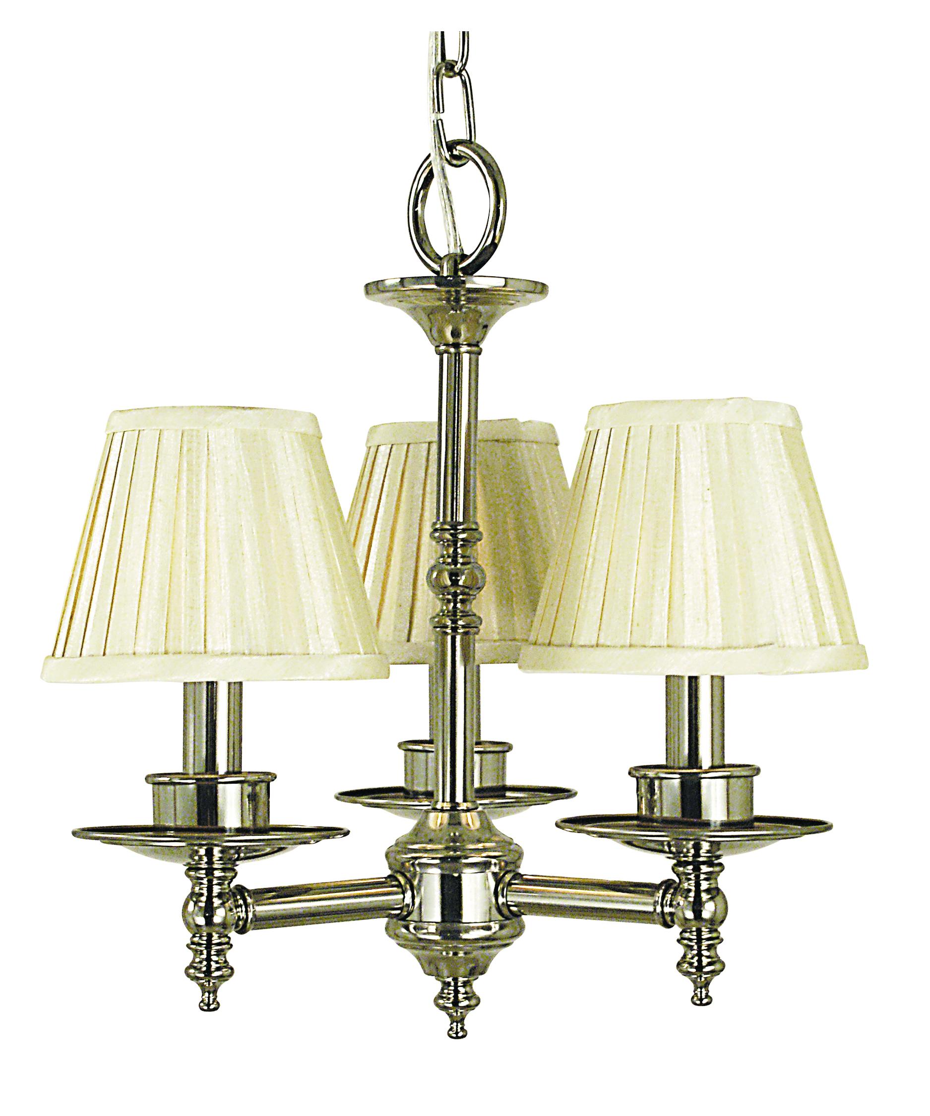 Framburg Sheraton 14 Inch 3 Light Mini Chandelier Sheraton - 2518 PB - Transitional