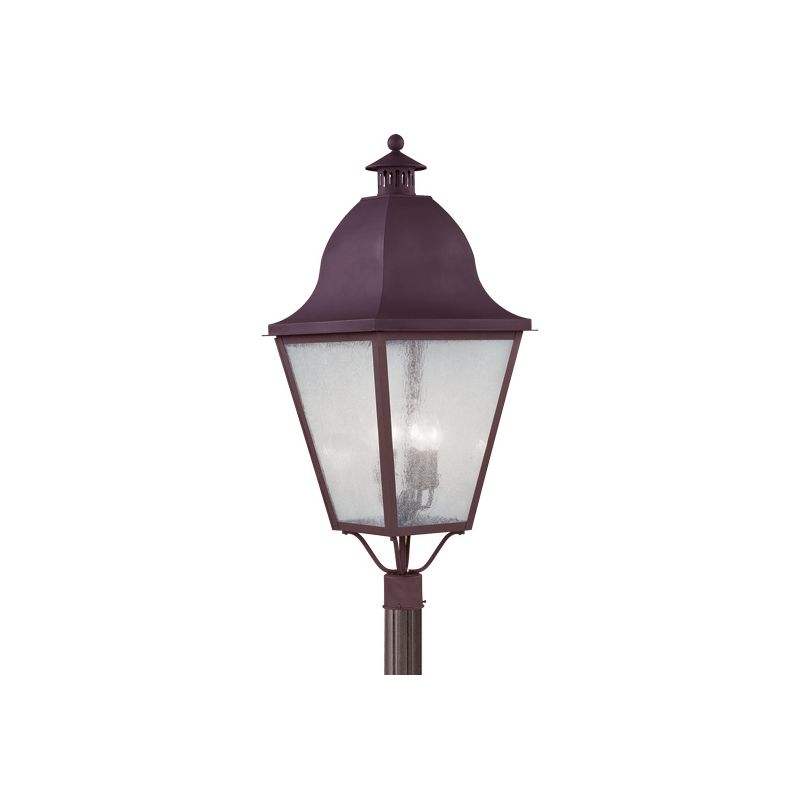 Livex Lighting 2554 Amwell 4 Light Outdoor Post Light Bronze