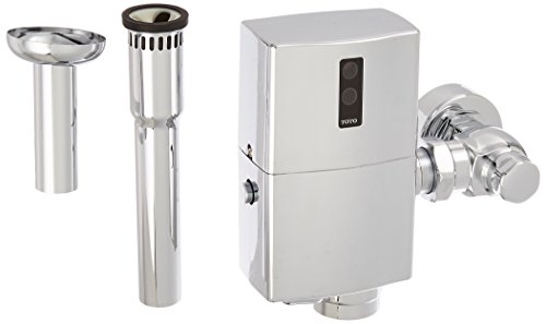 Toto TEU1GNC-22 EcoPower Urinal Flushometer Valve, 1.0-GPF, Exposed, Polished Chrome