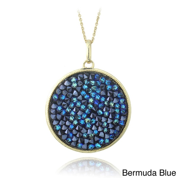 Crystal Ice Goldtone Crystal Necklace