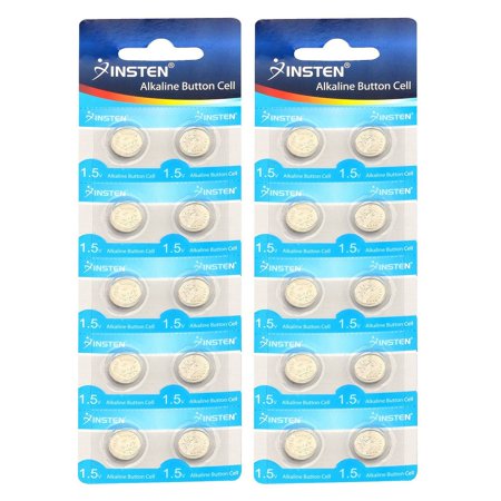 (5 Pcs) Insten Alkaline Battery - 23A 12V LRV08 L1028 RVO8 A23 MS21 MN21 E23A K23A V23GA GP23A 8LR932 8LR23 VR22 8F10R EL12 GP23A 23A E A23 A23S