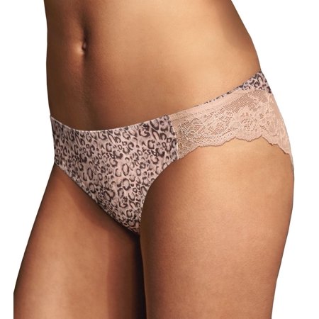 Women's Maidenform Comfort Devotion Lace-Back Tanga Panty 40159, Size: 6, Yellow