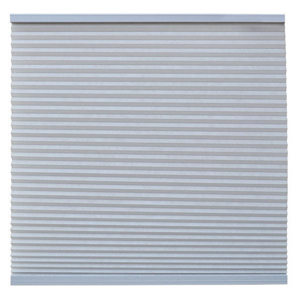 Keystone Fabrics Light Filtering Cordless Celluar Shade Steel Grey 54.25 to 72 Inch Wide X 72 Inch Drop (56.25