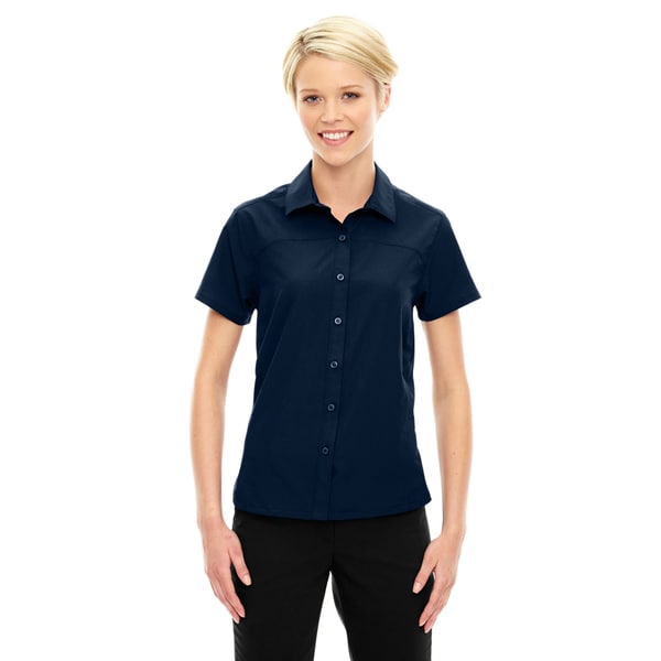 Charge Women's Recycled Polyester Performance Short-Sleeve Night 846 Shirt